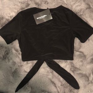 PrettyLittleThing wrap shirt